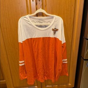 Disney Orange and White Tigger Top